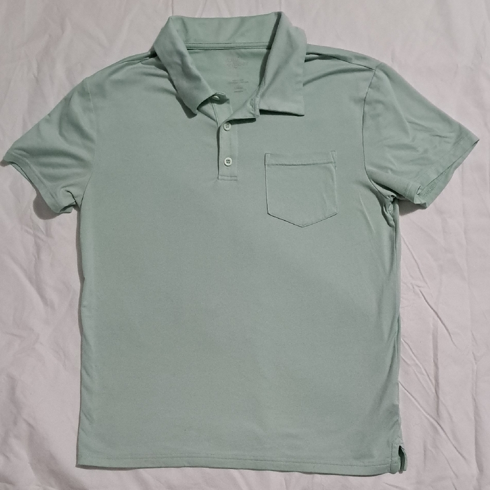rumi + ryder Mint Green Polo Shirt with Chest Pocket